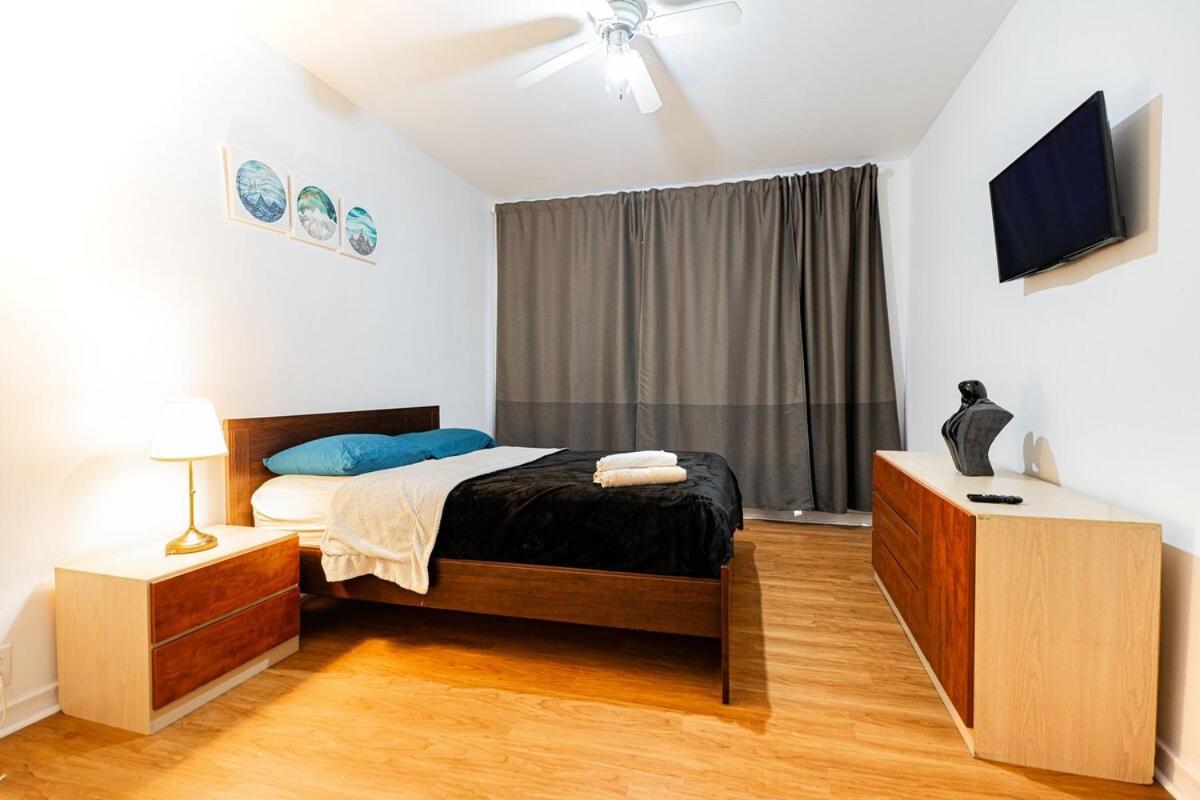 Charmant 1 Bd A Mcgill Parking Gratuit มอนทรีอัล ภายนอก รูปภาพ